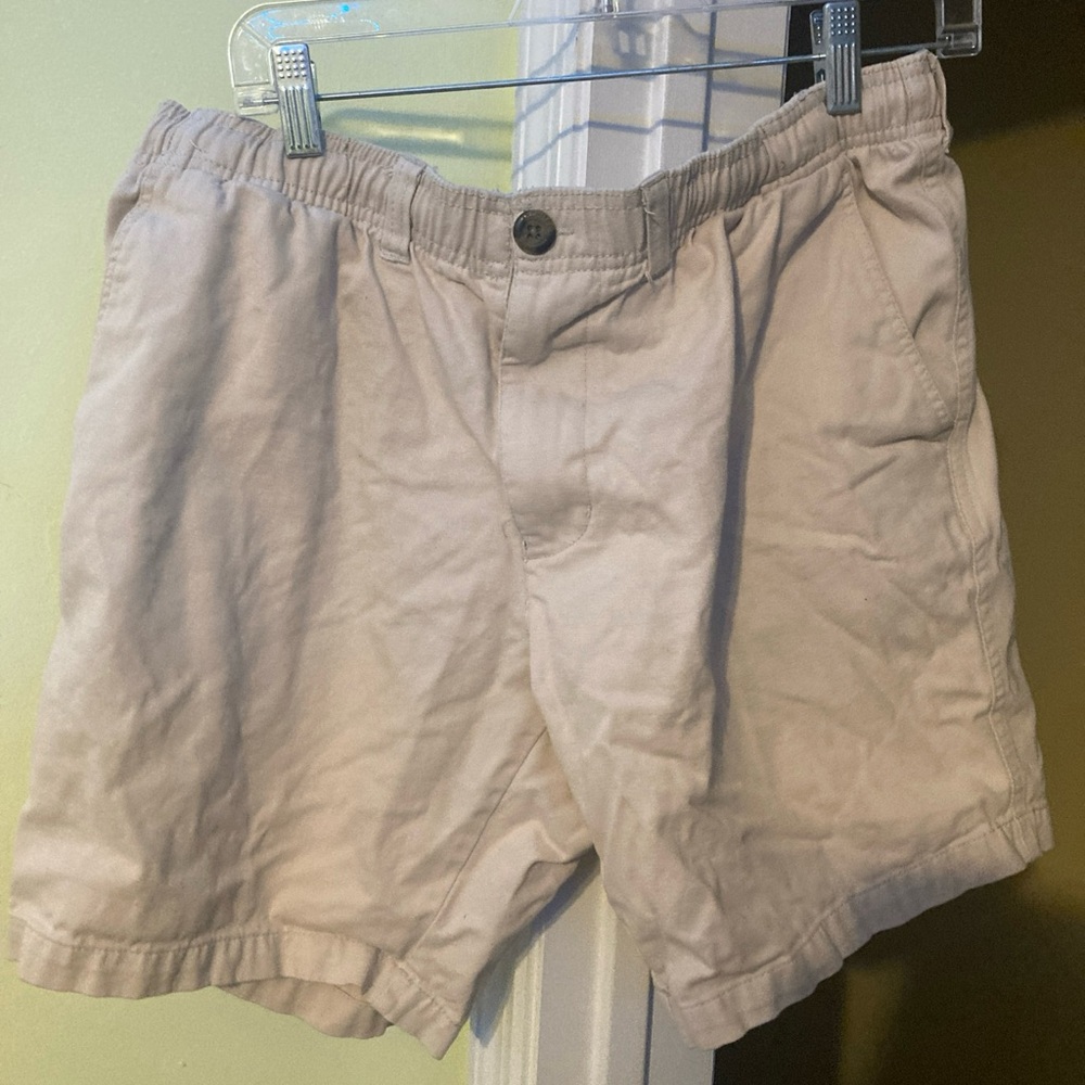 Architect Mens Tan Canvas Shorts Medium